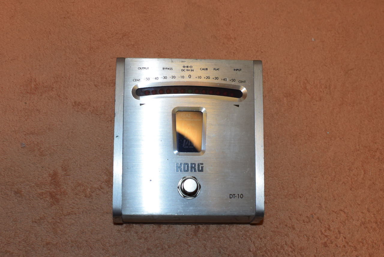 KORG DT-10 ギターエフェクター ブルーウッド調 Amazon.com: [DISCONTINUED] Korg DT10 Digital Guitar Foot Pedal